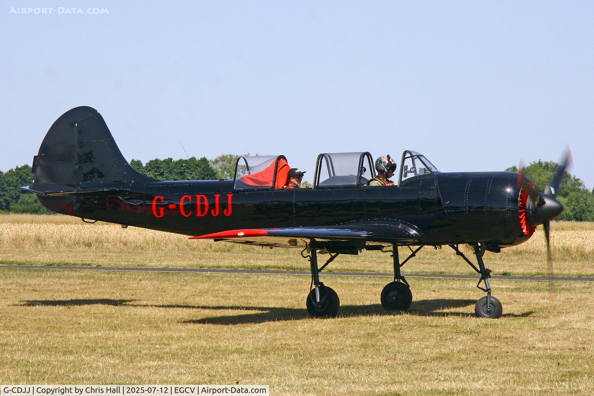 G-CDJJ, 1989 Bacau Yak-52 C/N 899912, Sleapkosh 2025