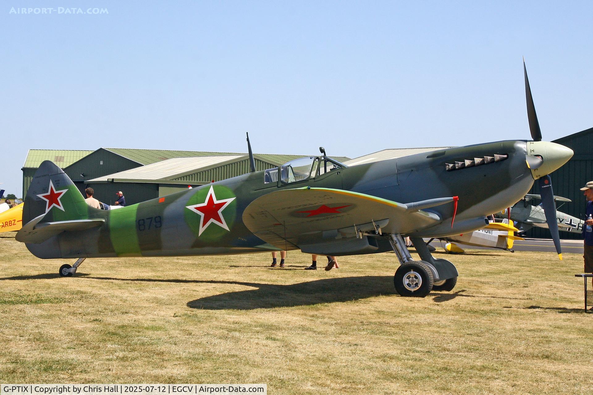 G-PTIX, 1944 Supermarine 361 Spitfire F.IXc C/N CBAF.IX.2922, Sleapkosh 2025