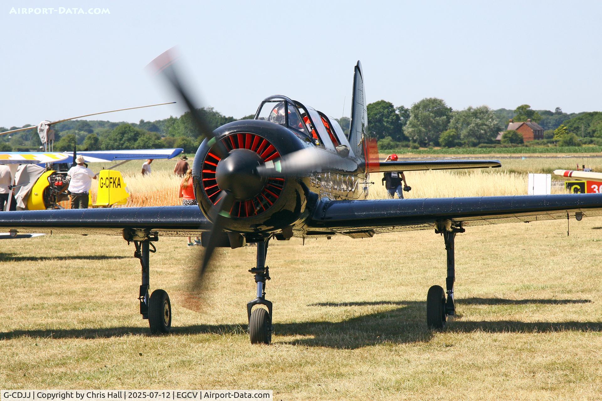 G-CDJJ, 1989 Bacau Yak-52 C/N 899912, Sleapkosh 2025