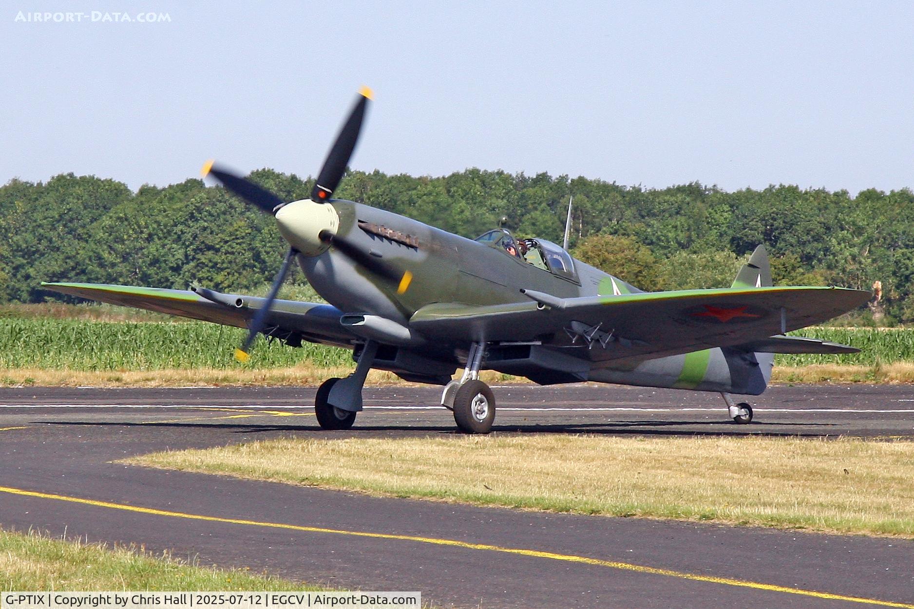 G-PTIX, 1944 Supermarine 361 Spitfire F.IXc C/N CBAF.IX.2922, Sleapkosh 2025