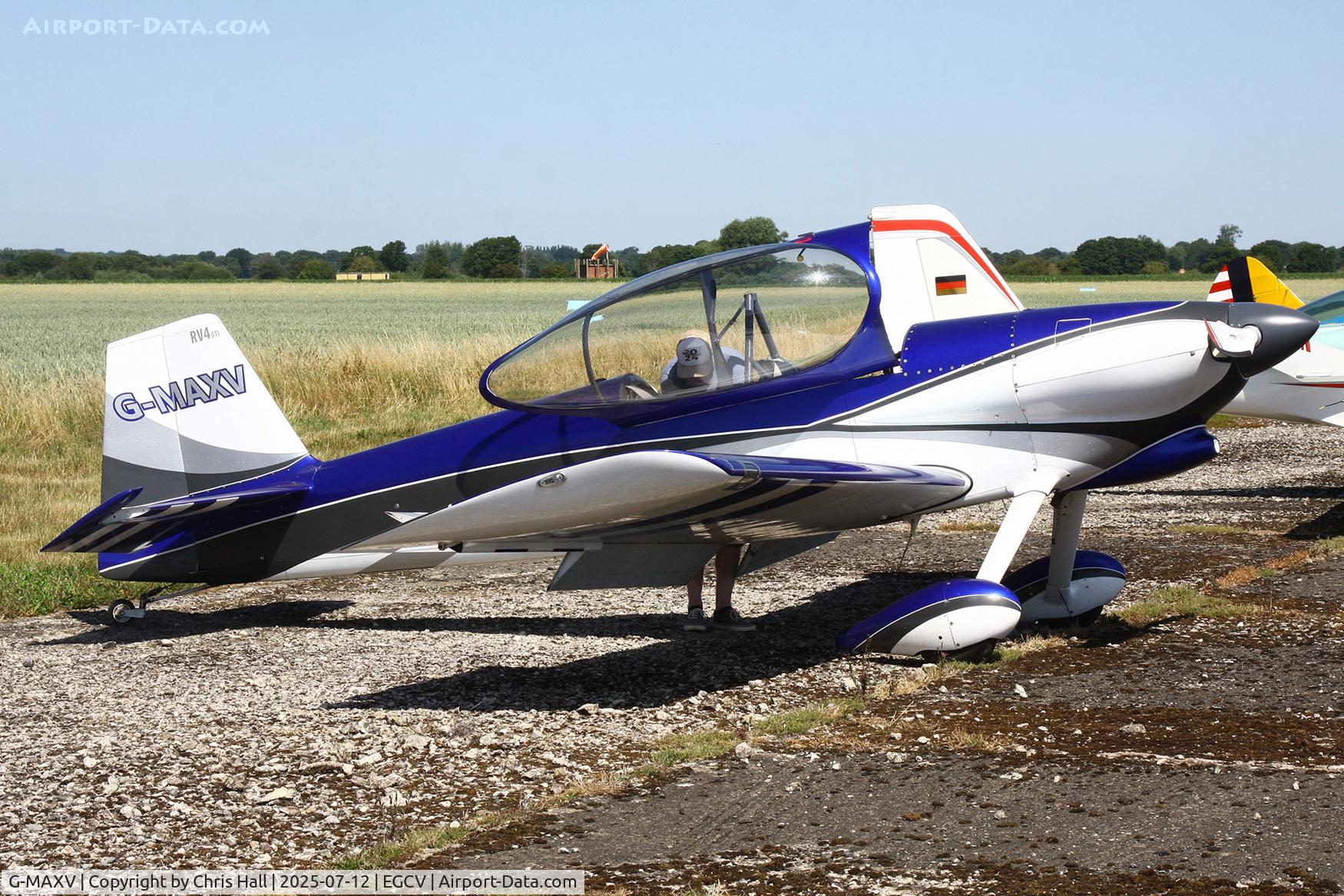 G-MAXV, 2000 Vans RV-4 C/N PFA 181-13266, Sleapkosh 2025