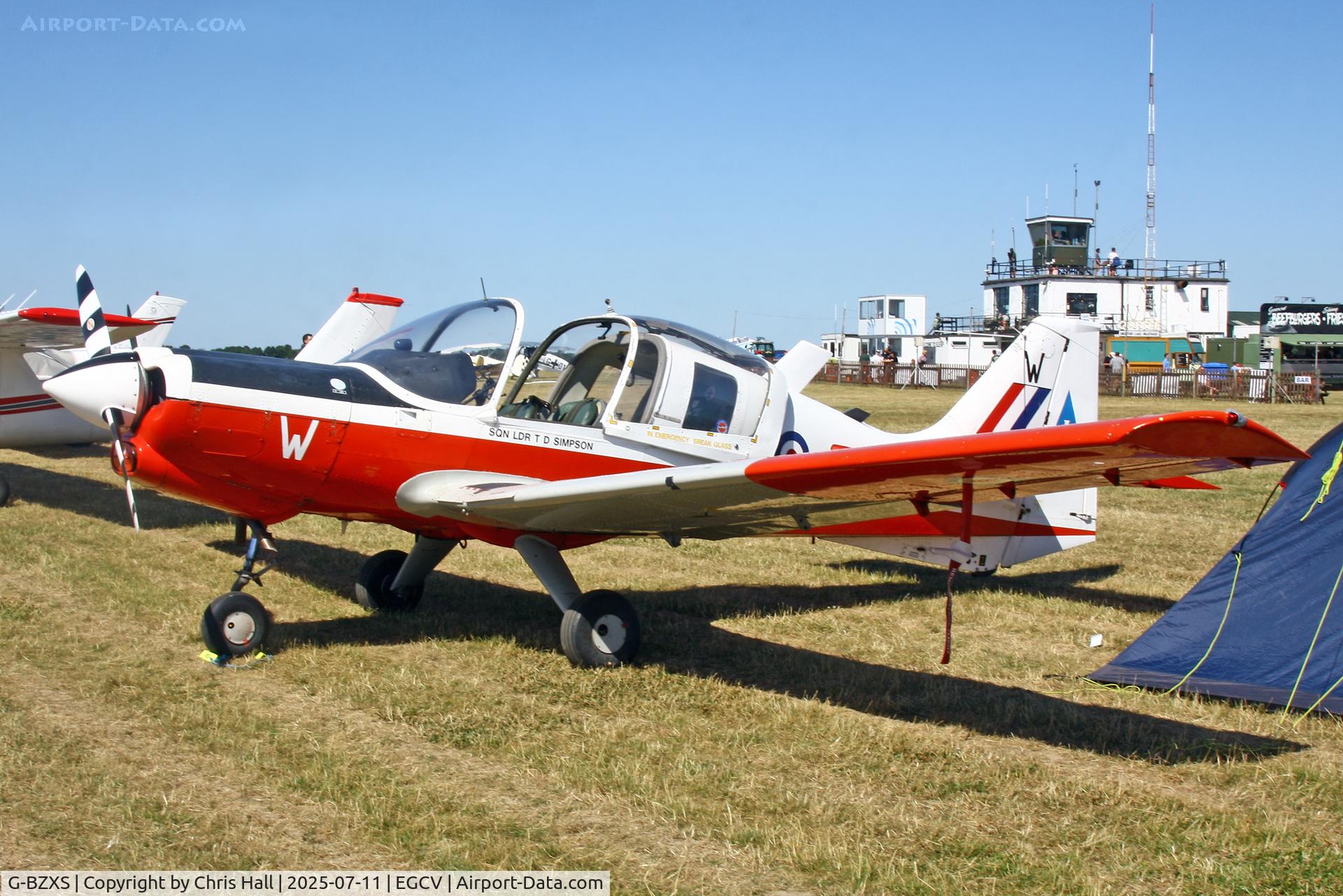 G-BZXS, 1974 Scottish Aviation Bulldog T.1 C/N BH120/296, Sleapkosh 2025