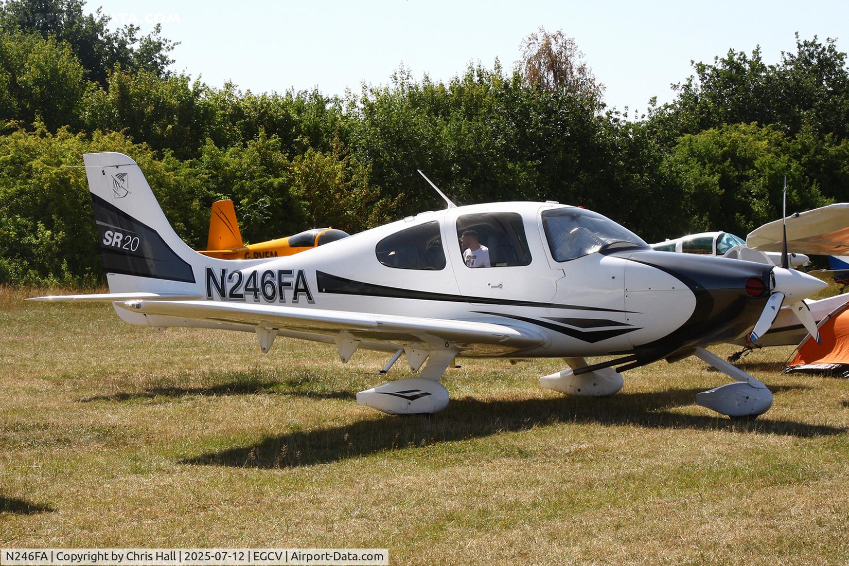 N246FA, Cirrus SR20 C/N 1153, Sleapkosh 2025