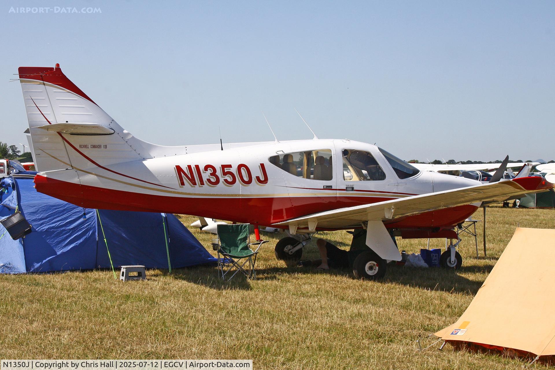 N1350J, 1976 Rockwell International 112B Commander C/N 516, Sleapkosh 2025