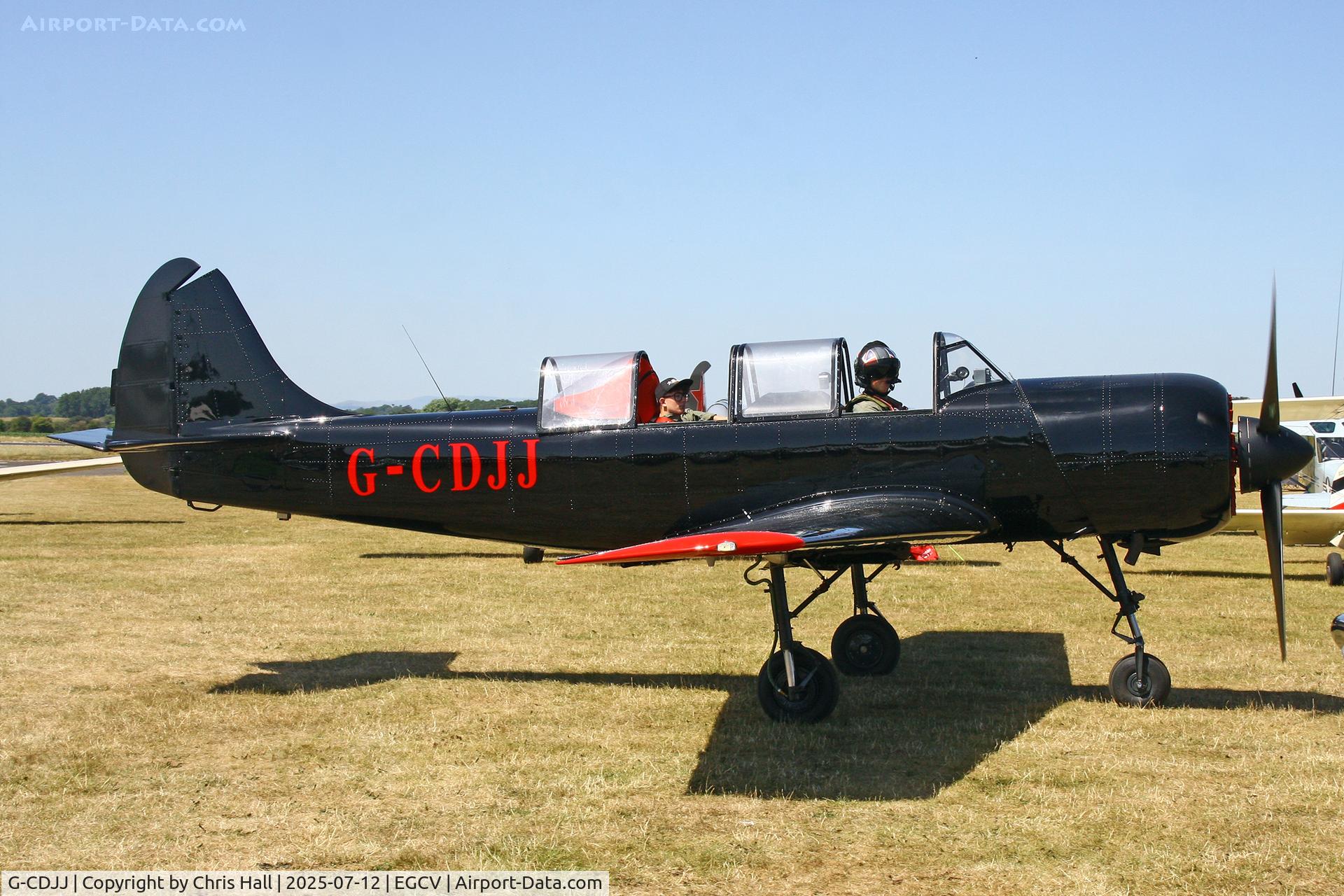 G-CDJJ, 1989 Bacau Yak-52 C/N 899912, Sleapkosh 2025
