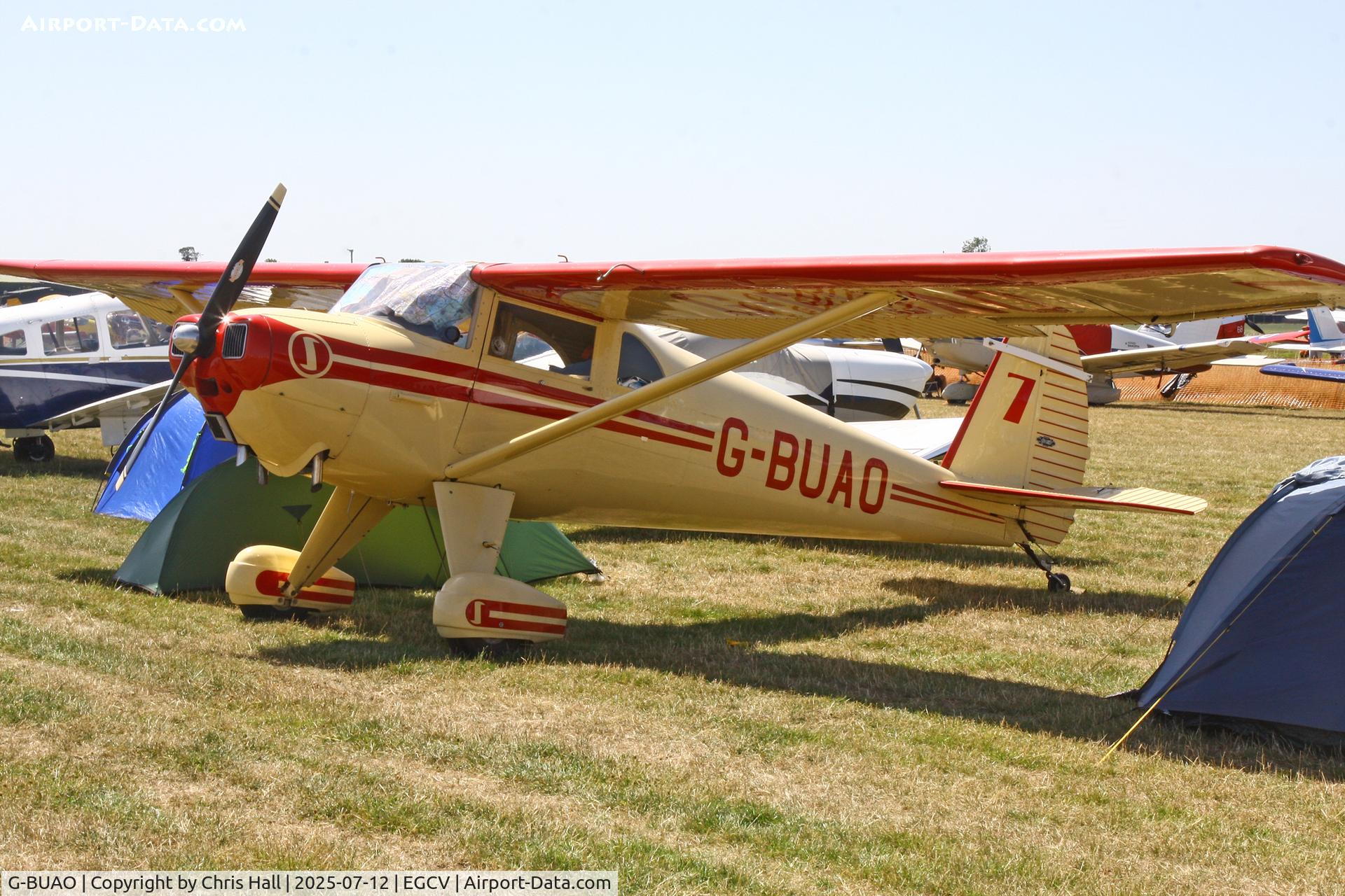 G-BUAO, 1946 Luscombe 8A C/N 4089, Sleapkosh 2025