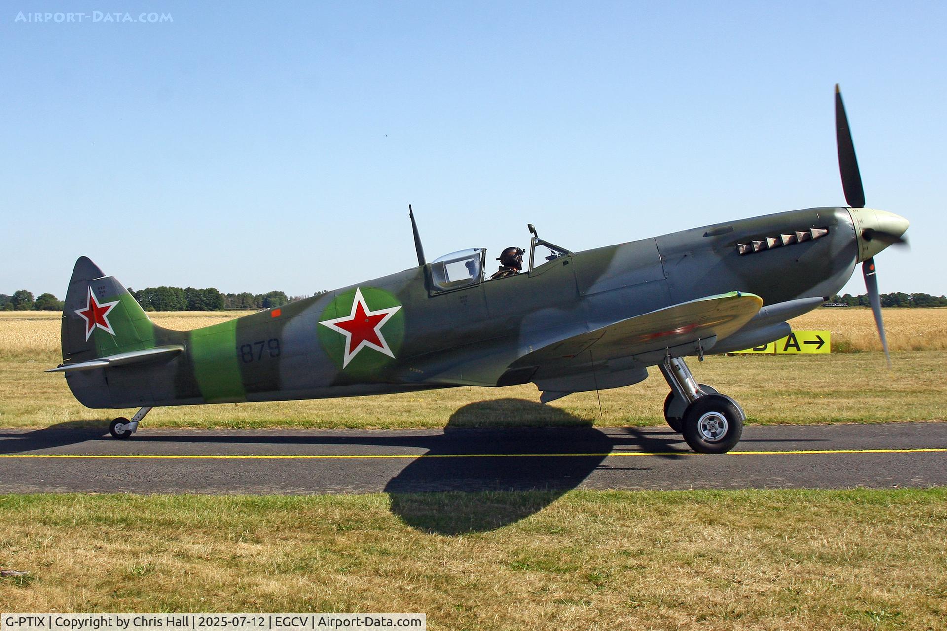 G-PTIX, 1944 Supermarine 361 Spitfire F.IXc C/N CBAF.IX.2922, Sleapkosh 2025
