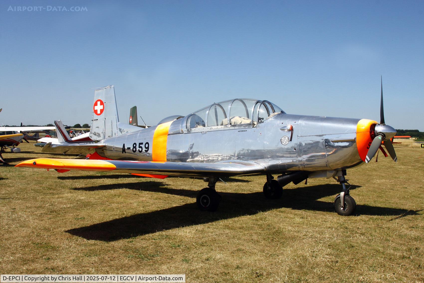 D-EPCI, 1959 Pilatus P3-05 C/N 497-46, Sleapkosh 2025