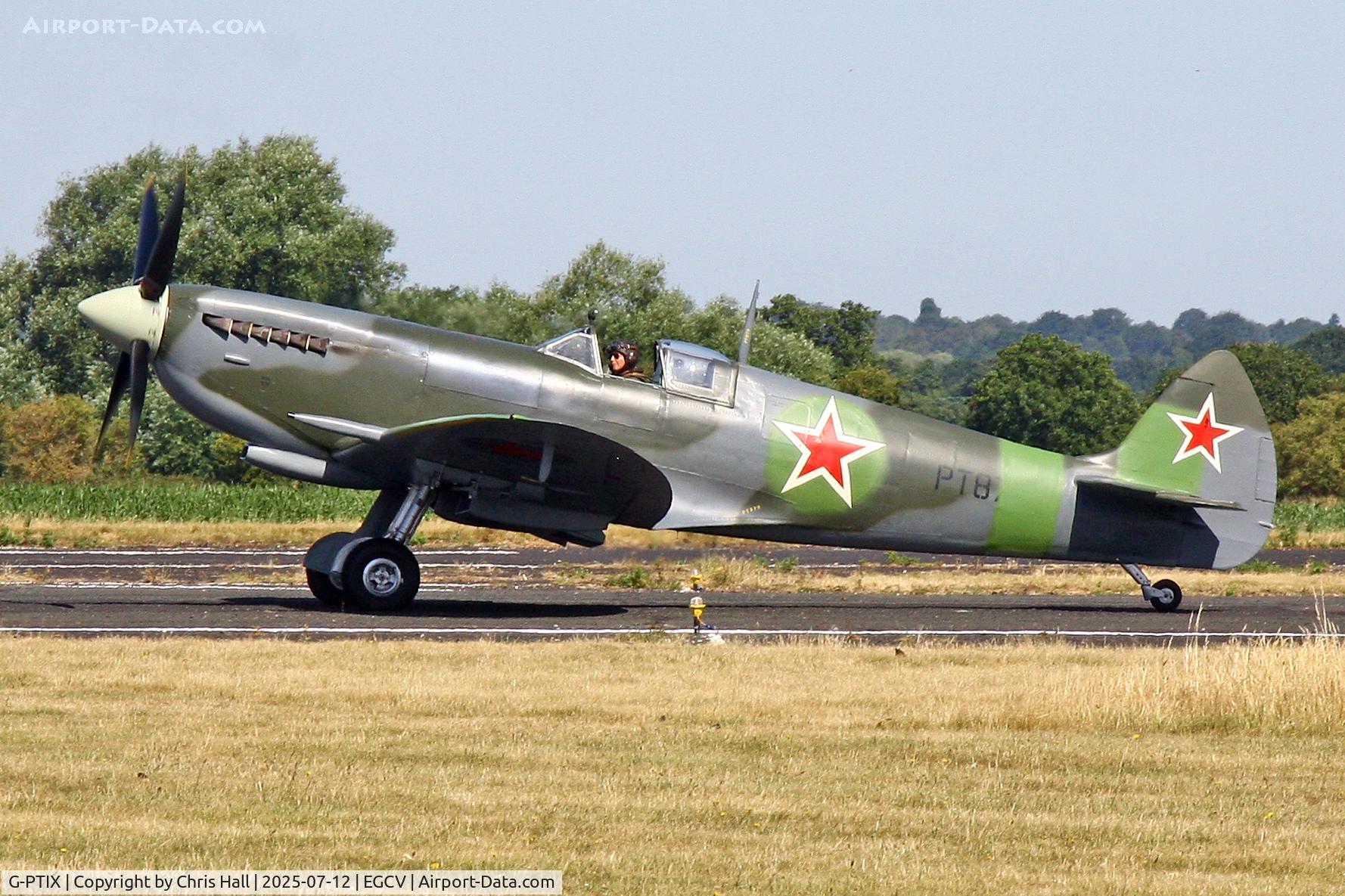 G-PTIX, 1944 Supermarine 361 Spitfire F.IXc C/N CBAF.IX.2922, Sleapkosh 2025
