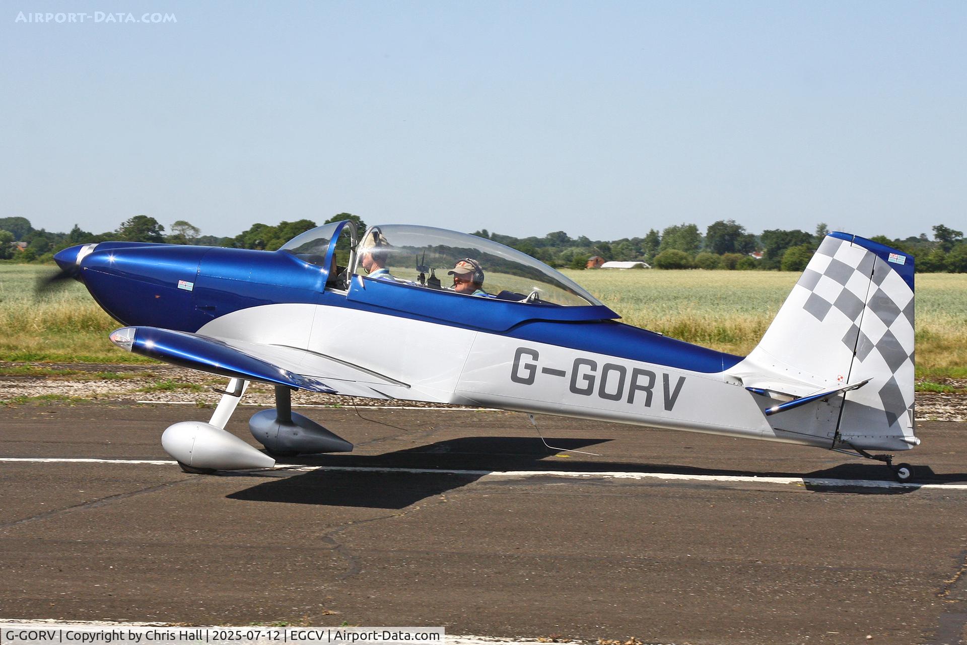 G-GORV, 2013 Vans RV-8 C/N LAA 303-14847, Sleapkosh 2025