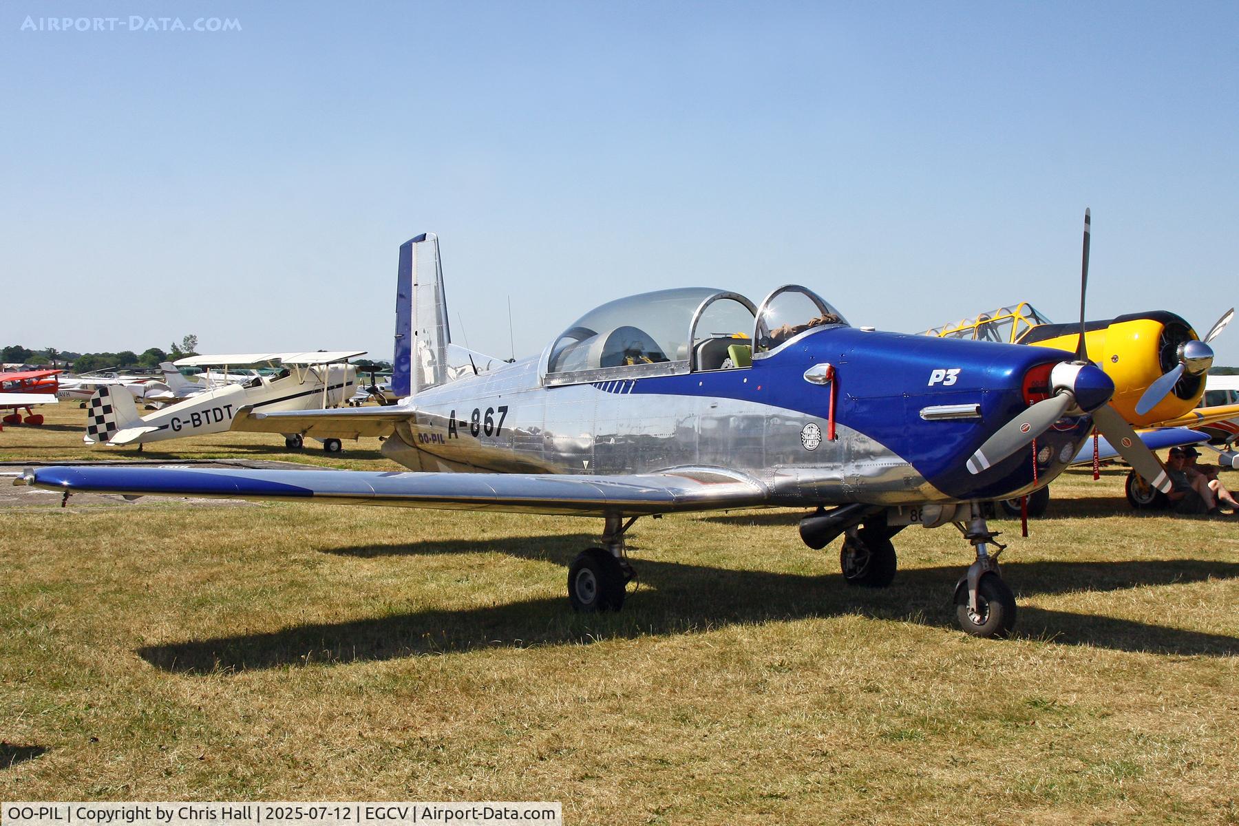 OO-PIL, 1959 Pilatus P3-05 C/N 505-54, Sleapkosh 2025