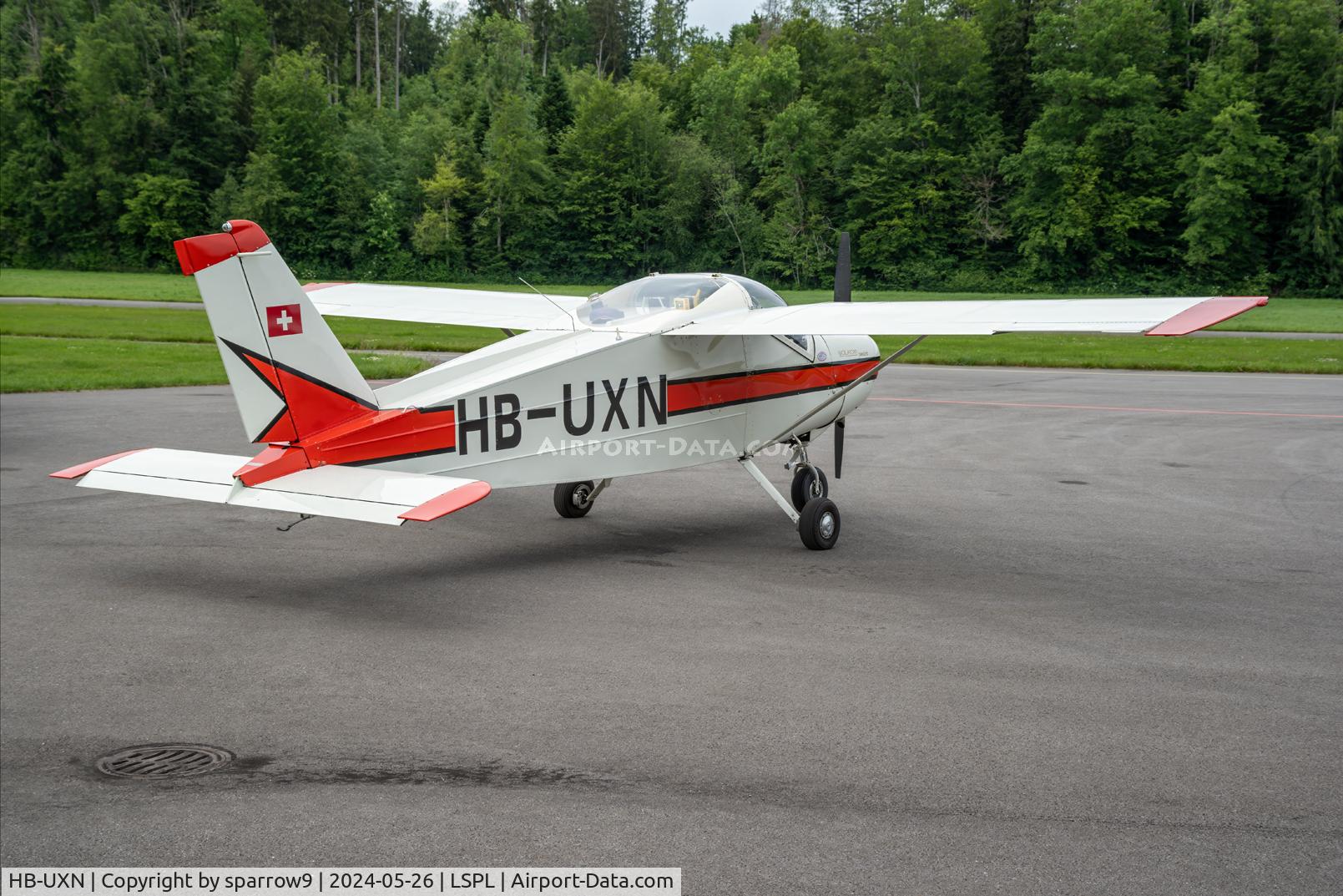 HB-UXN, 1963 Bolkow Bo-208C Junior C/N 513, At Langenthal-Bleienbach