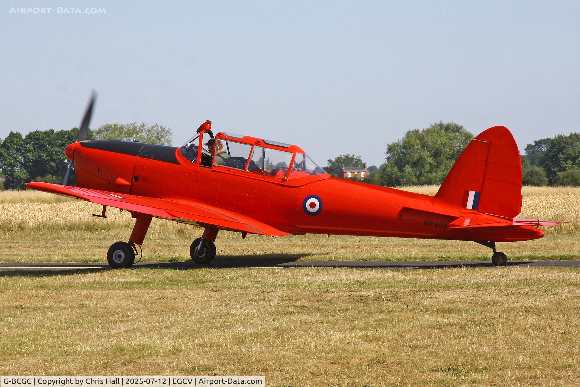 G-BCGC, 1952 De Havilland DHC-1 Chipmunk T.10 C/N C1/0776, Sleapkosh 2025