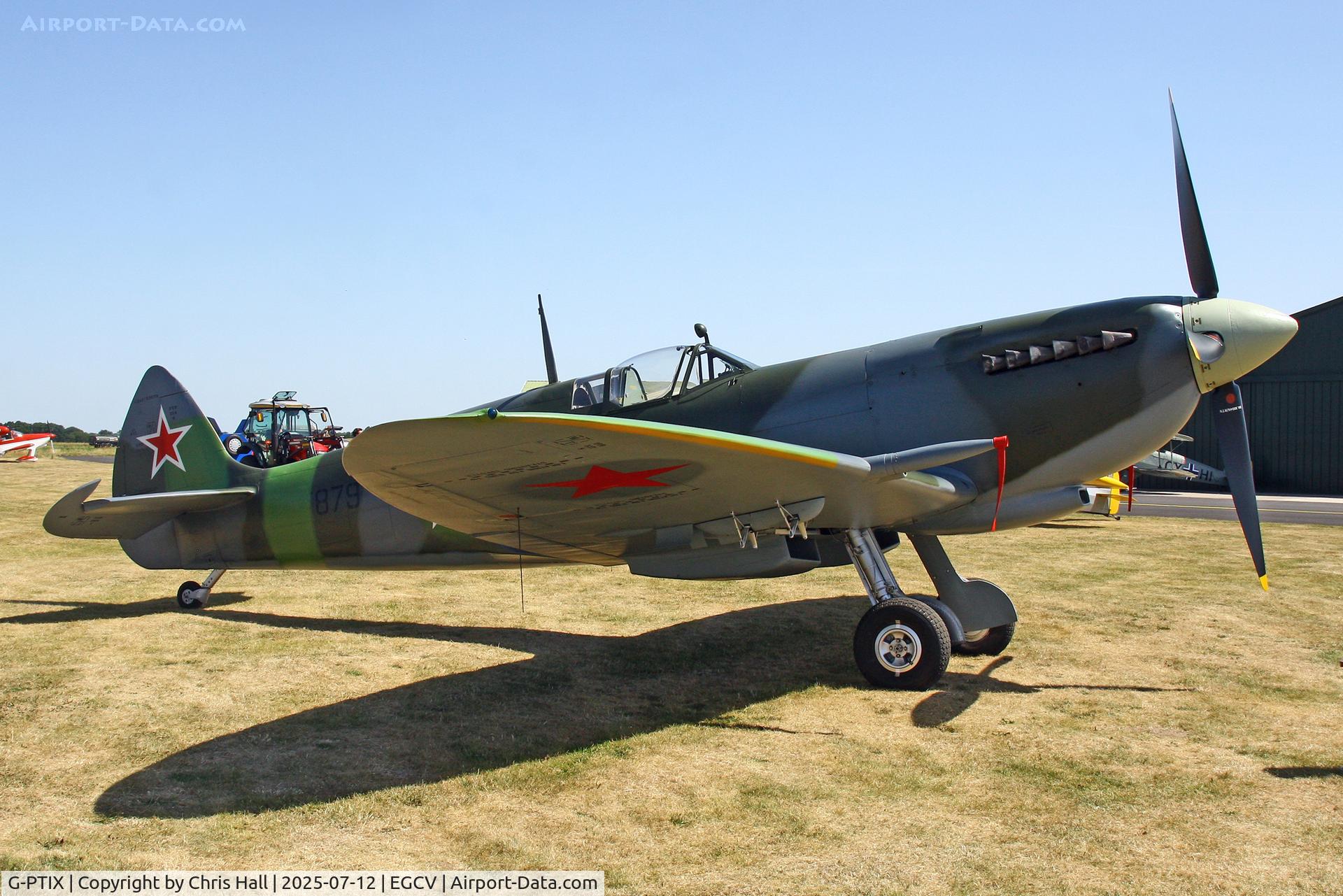 G-PTIX, 1944 Supermarine 361 Spitfire F.IXc C/N CBAF.IX.2922, Sleapkosh 2025