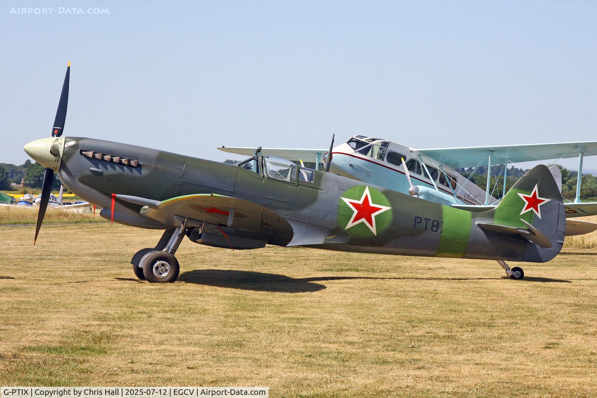 G-PTIX, 1944 Supermarine 361 Spitfire F.IXc C/N CBAF.IX.2922, Sleapkosh 2025