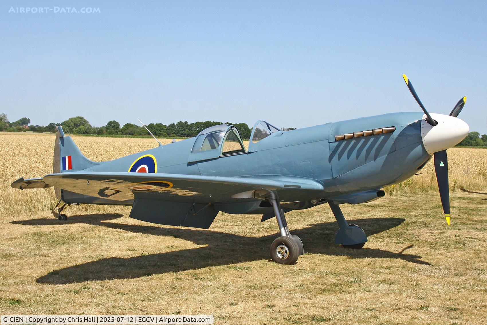 G-CIEN, 2014 Supermarine Aircraft Spitfire Mk.26 C/N PFA 324-14492, Sleapkosh 2025