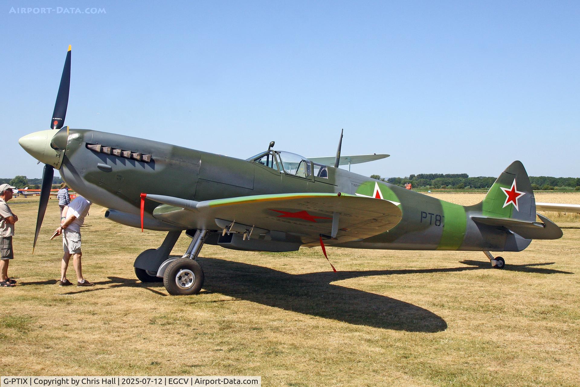 G-PTIX, 1944 Supermarine 361 Spitfire F.IXc C/N CBAF.IX.2922, Sleapkosh 2025