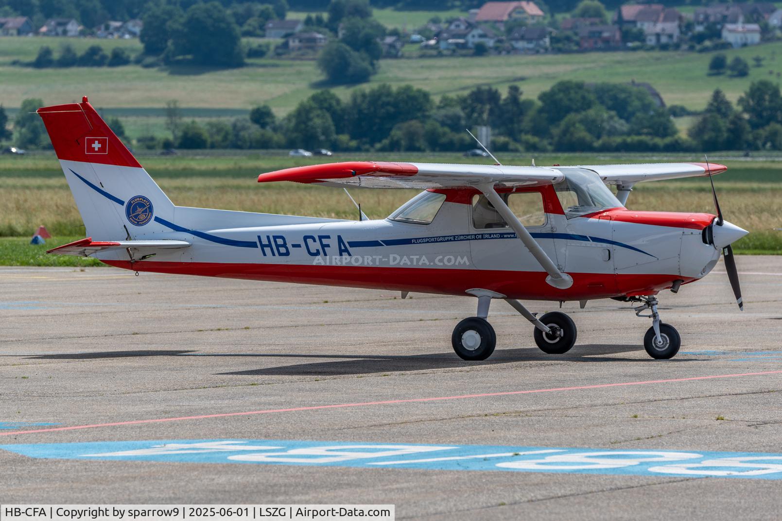 HB-CFA, 1980 Reims F152 C/N 1801, A new paint-scheme.