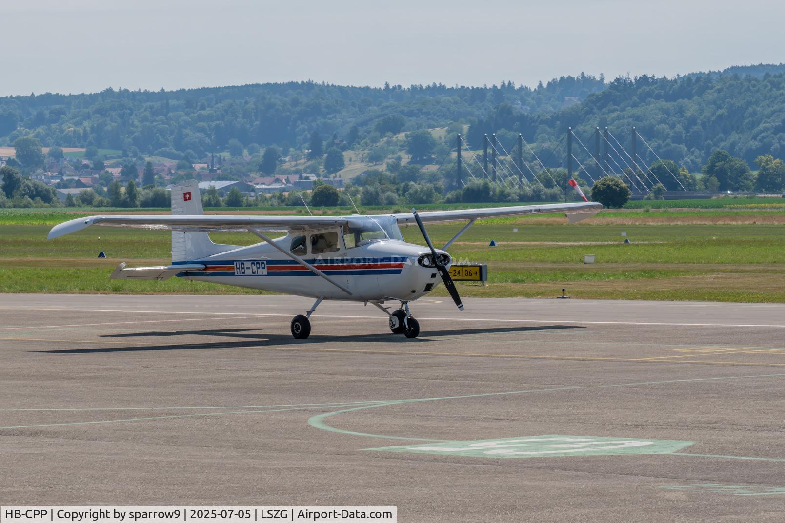 HB-CPP, 1957 Cessna 172 C/N 29928, HB-registered since 1957-06-07