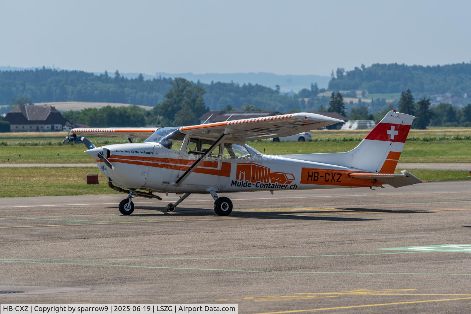 HB-CXZ, 1977 Reims F172N Skyhawk C/N F17201630, A rare guest from the eastern part of the country.
