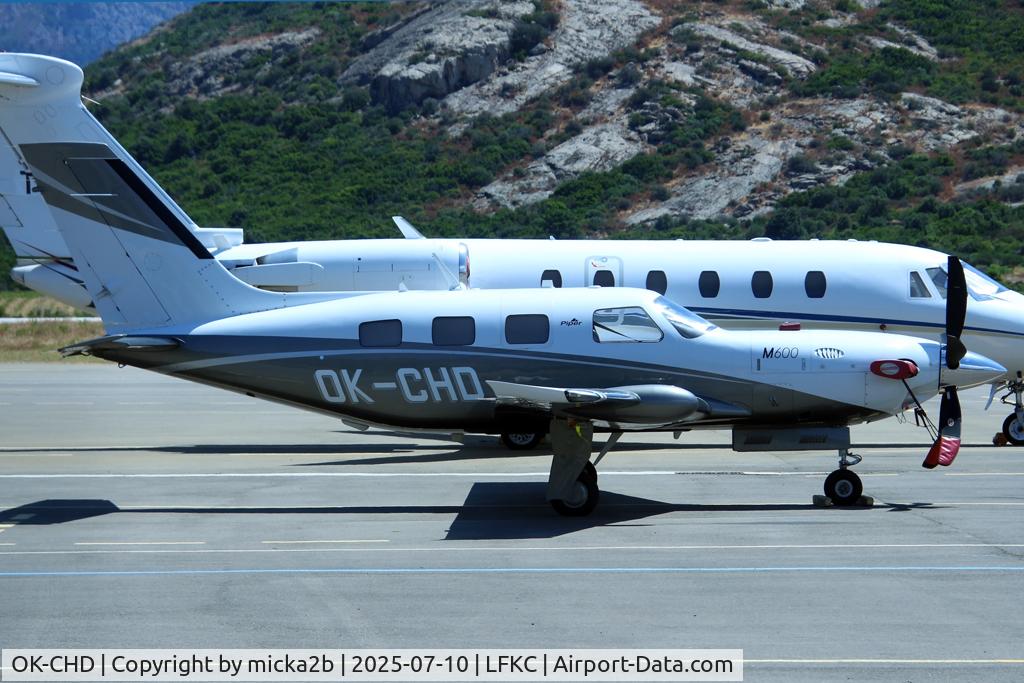 OK-CHD, Piper PA-46-600TP Meridian C/N 4698076, Parked