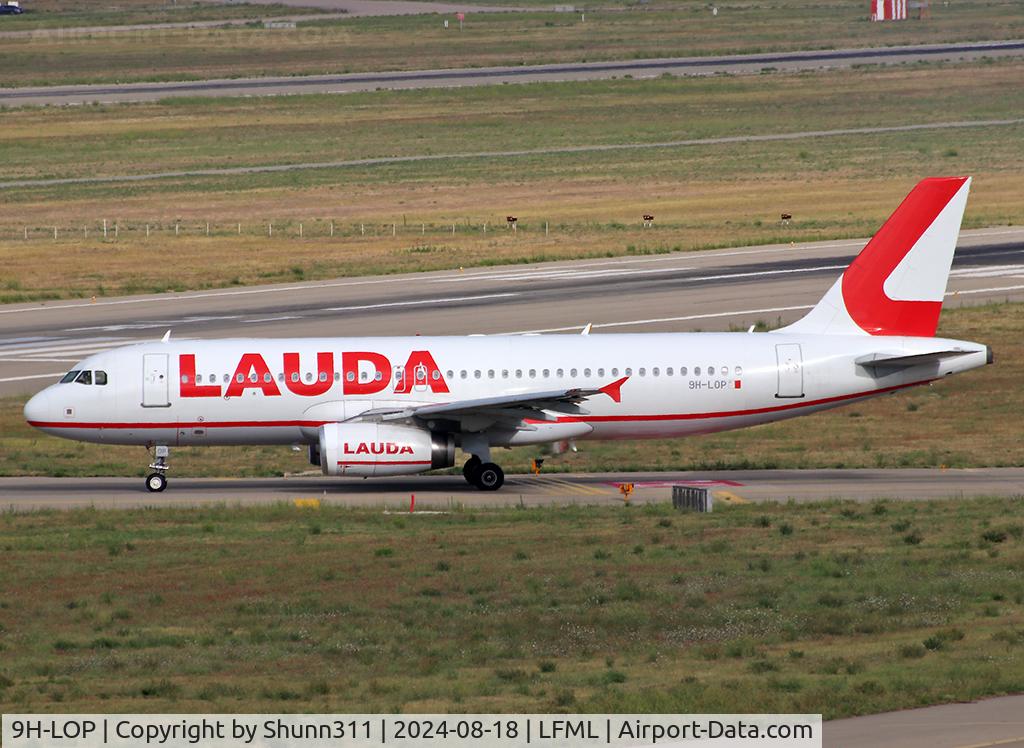 9H-LOP, 2001 Airbus A320-232 C/N 1566, Lining up rwy 31R for departure...