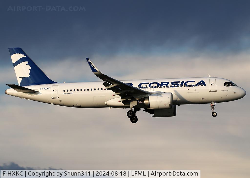 F-HXKC, 2024 Airbus A320-252N C/N 11831, Landing rwy 31R