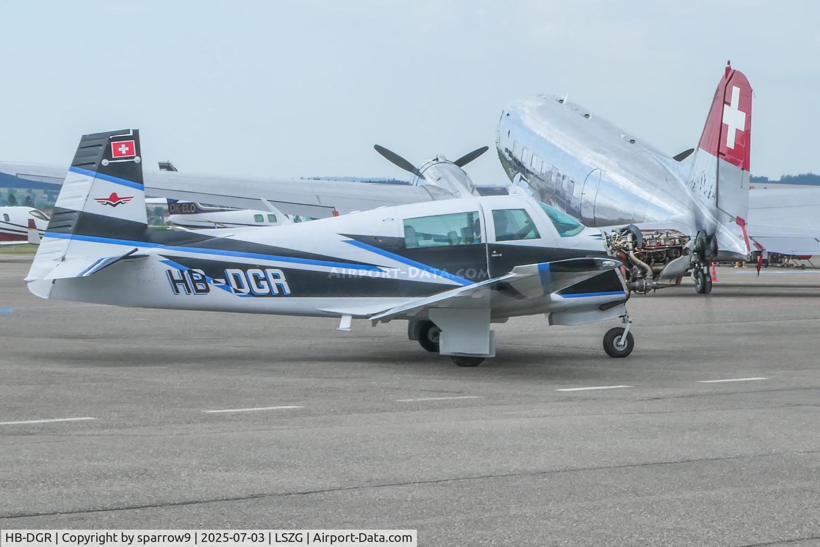 HB-DGR, 1982 Mooney M20K C/N 25-0709, It won't be flying soon