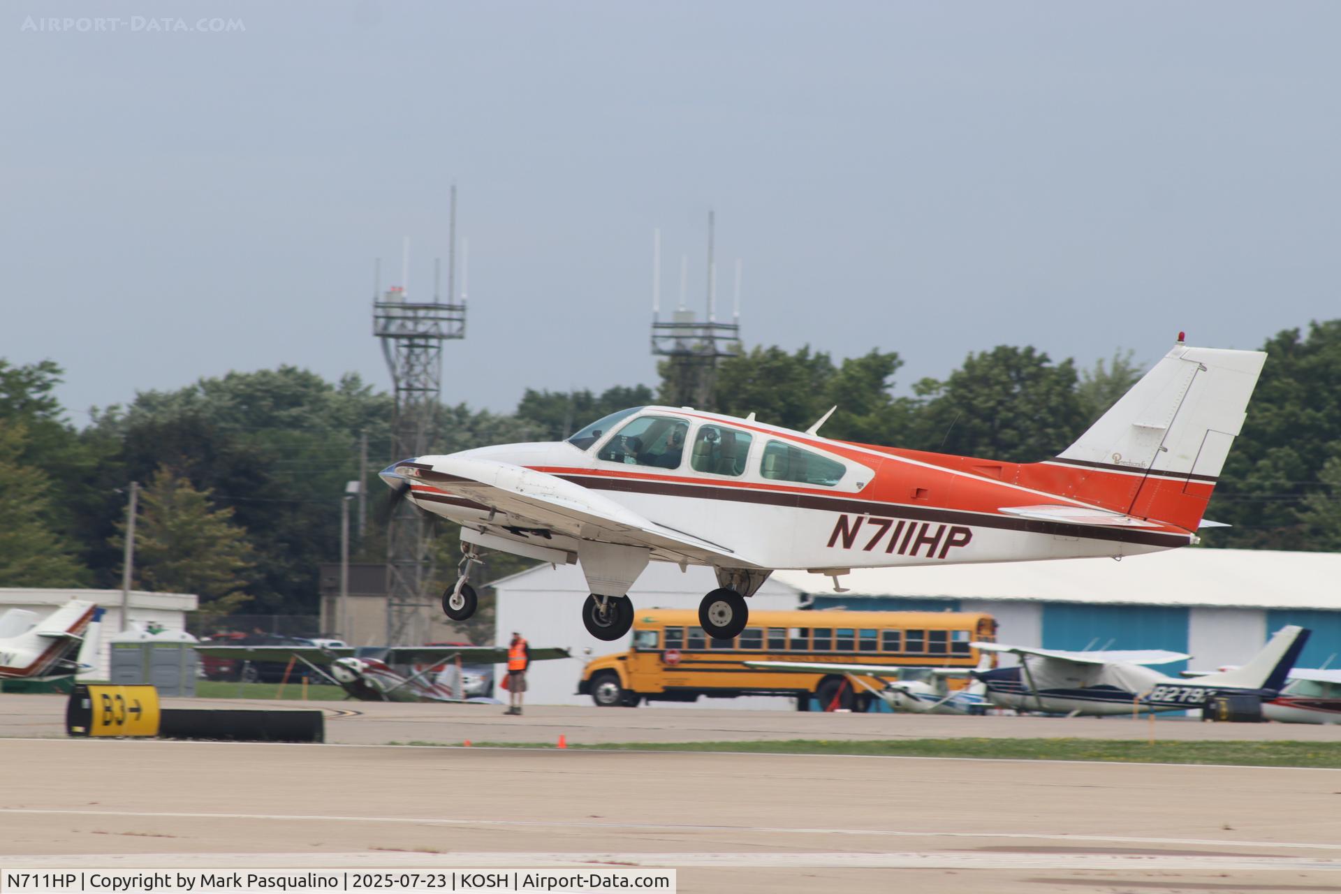N711HP, 1978 Beech 95-B55 (T42A) Baron C/N TC-2127, Beech B55
