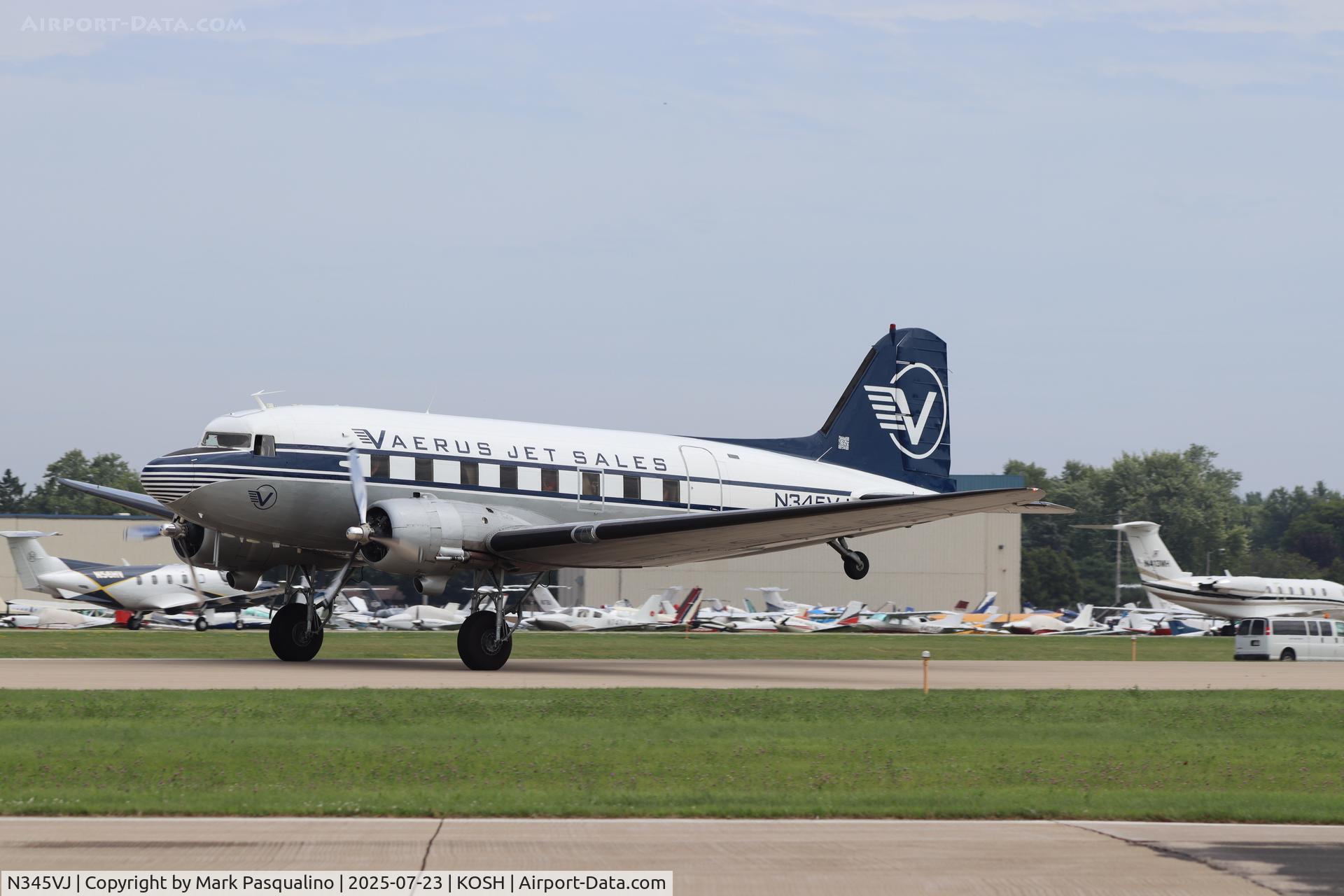 N345VJ, 1945 Douglas DC3C C/N 34378, Douglas DC3C