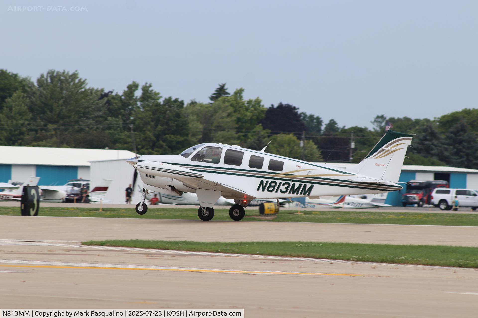 N813MM, 2000 Raytheon Aircraft Company A36 Bonanza C/N E-3342, Beech A36