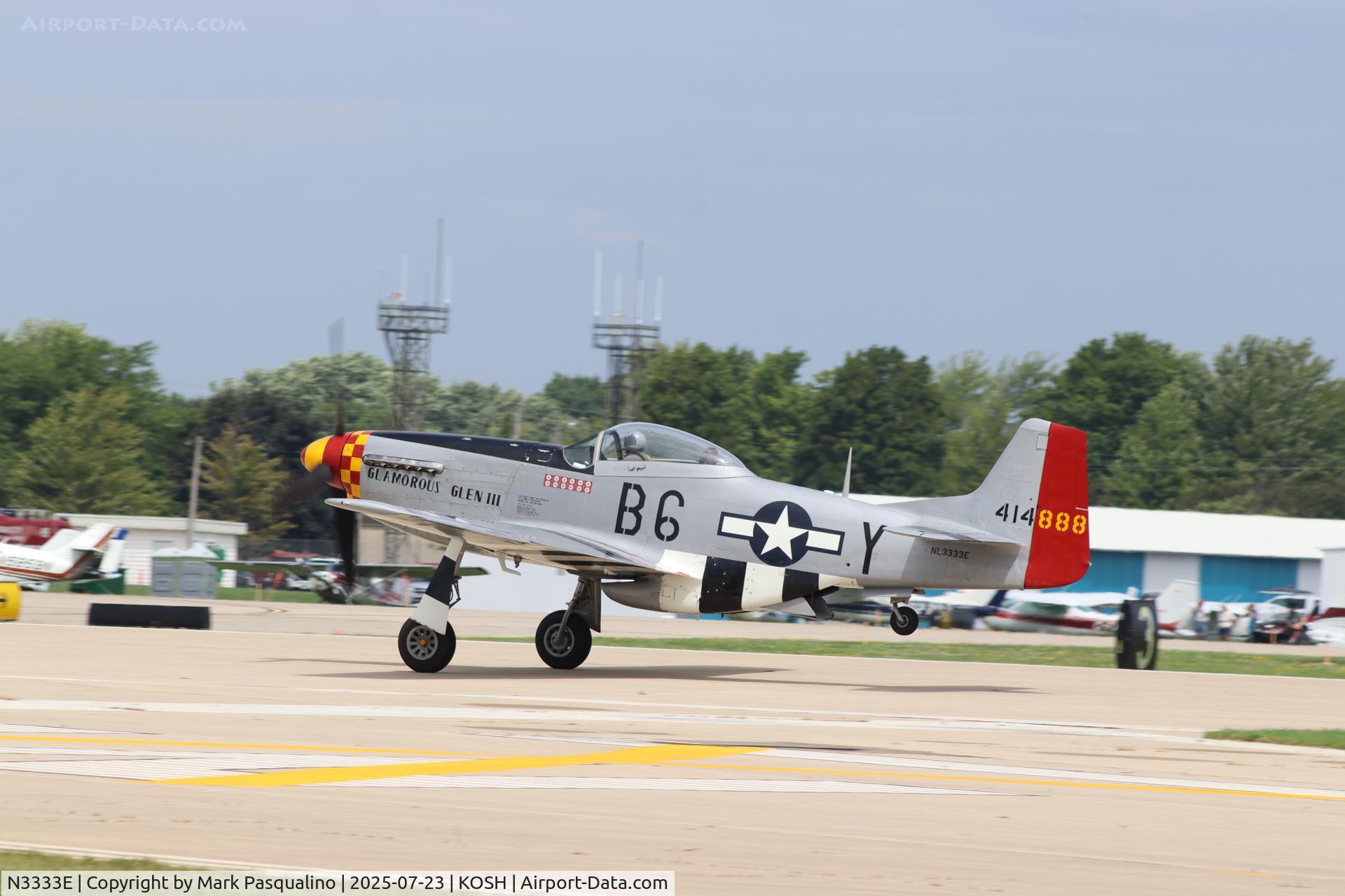 N3333E, 1944 North American/aero Classics P-51D C/N 122-51619, North American P-51D
