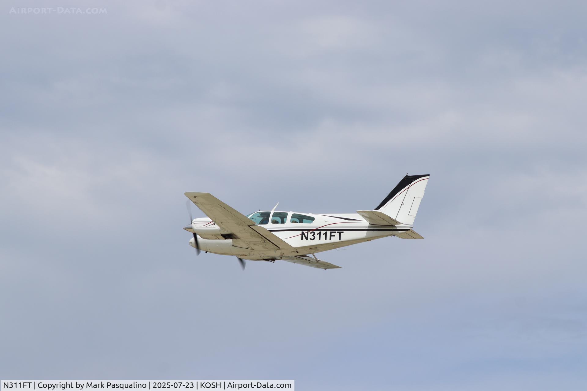 N311FT, 1964 Beech 95-B55 (T42A) Baron C/N TC-744, Beech B55