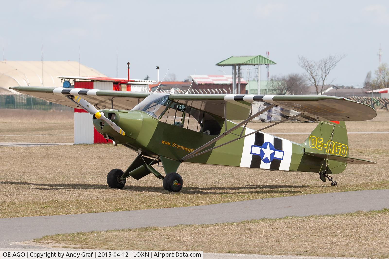 OE-AGO, Piper PA-18 Super Cub C/N 18-156, Untitled Piper PA18