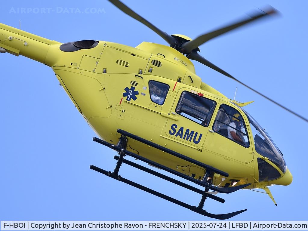 F-HBOI, 2011 Eurocopter EC-135T-2+ C/N 1011, SAMU33
