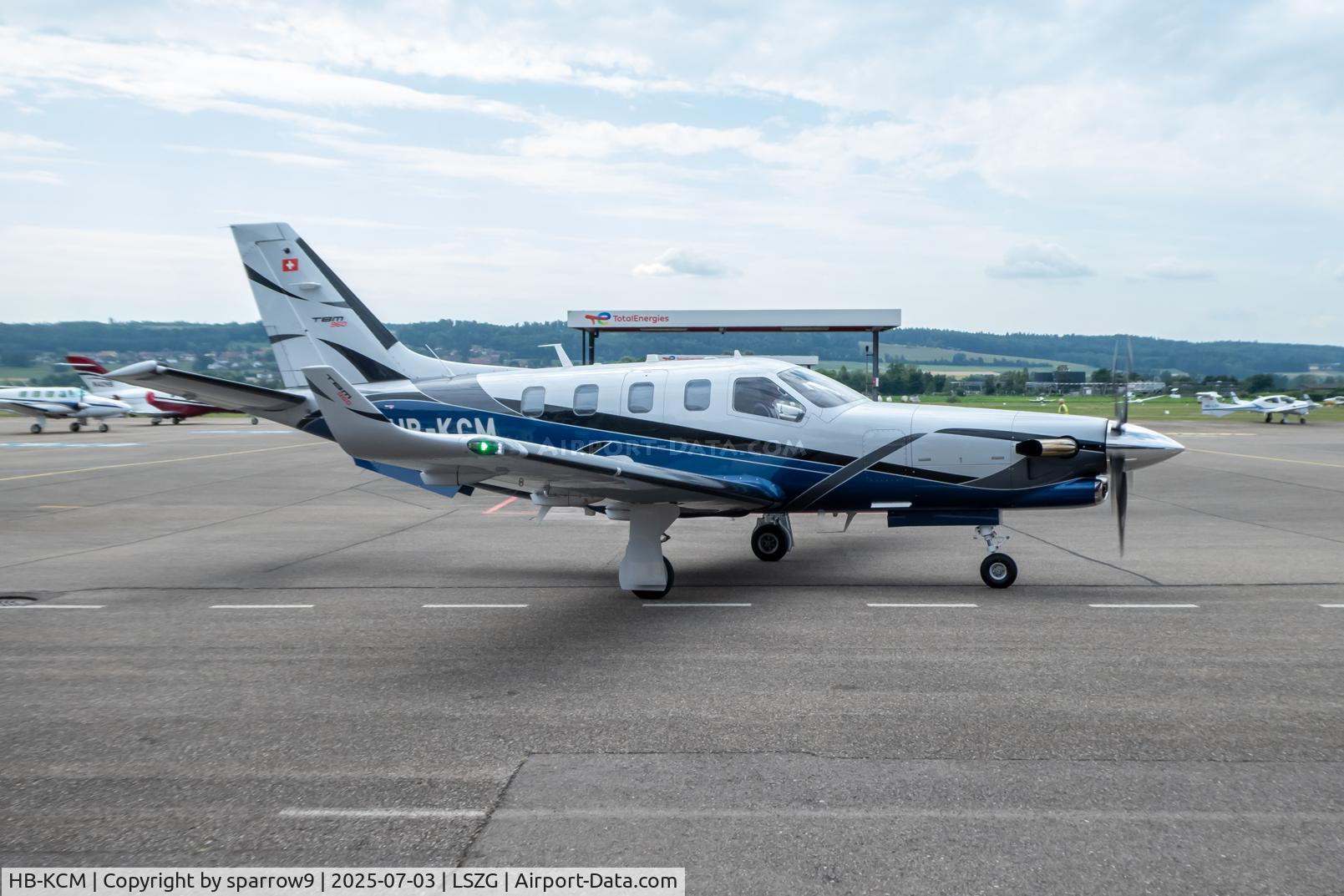 HB-KCM, 2024 Daher (Socata) TBM-700N (960) C/N 1551, To hangar