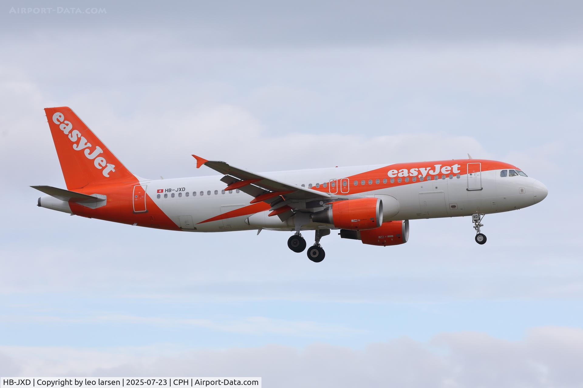 HB-JXD, 2011 Airbus A320-214 C/N 5150, Copenhagen 23.7.2025