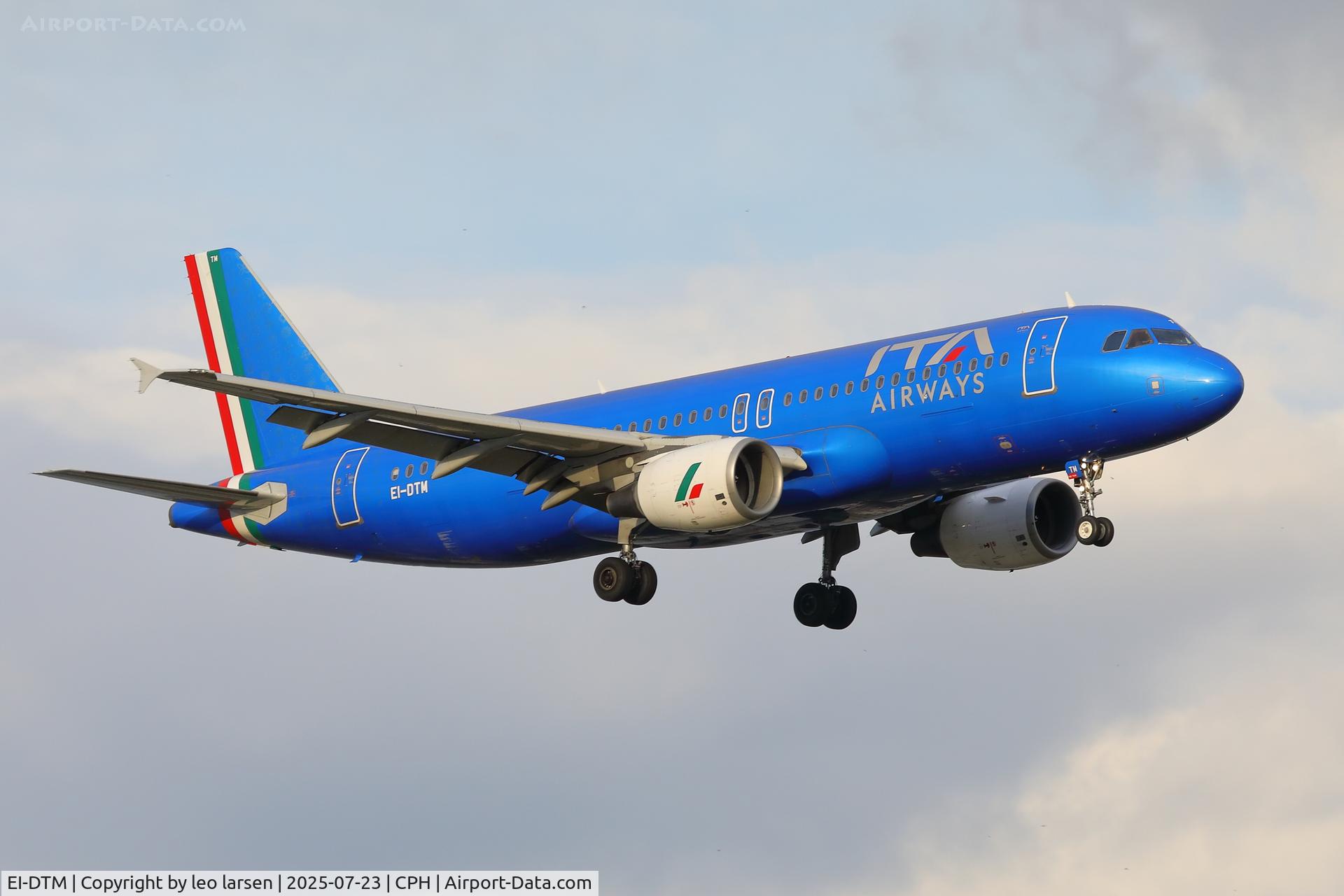 EI-DTM, 2010 Airbus A320-216 C/N 4119, Copenhagen 23.7.2025