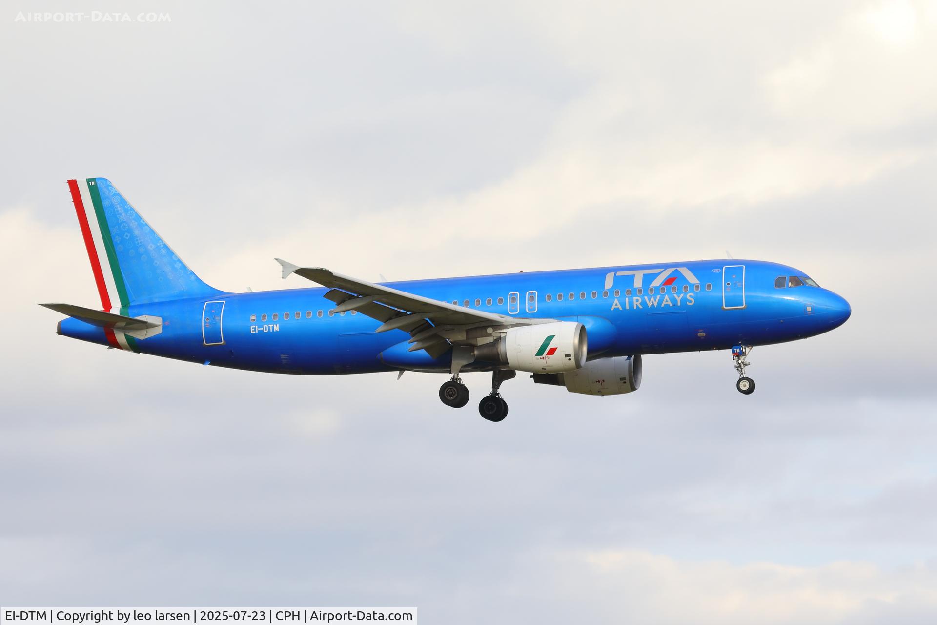 EI-DTM, 2010 Airbus A320-216 C/N 4119, Copenhagen 23.7.2025