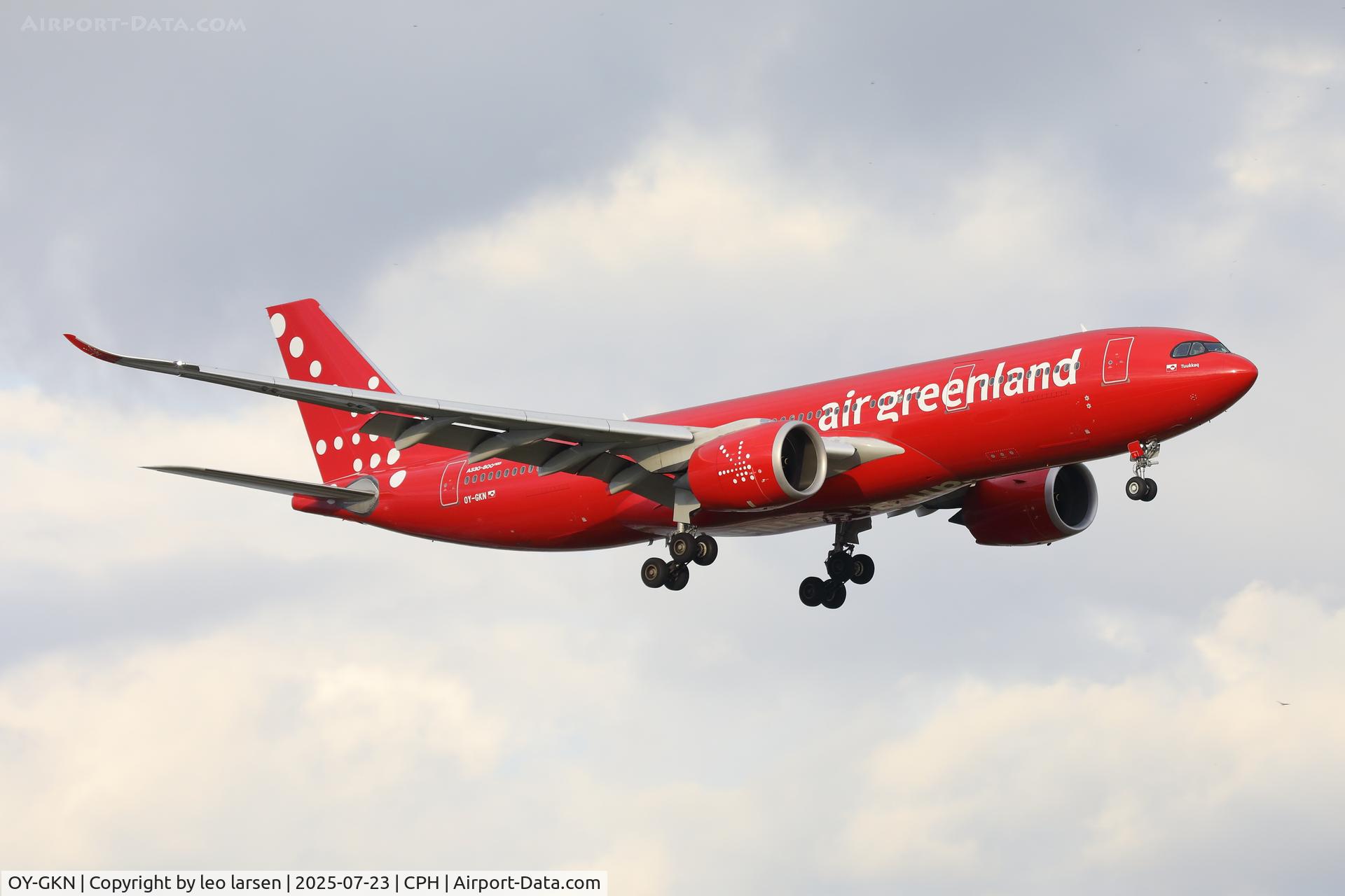 OY-GKN, 2022 Airbus A330-841 C/N 2020, Copenhagen 23.7.2025