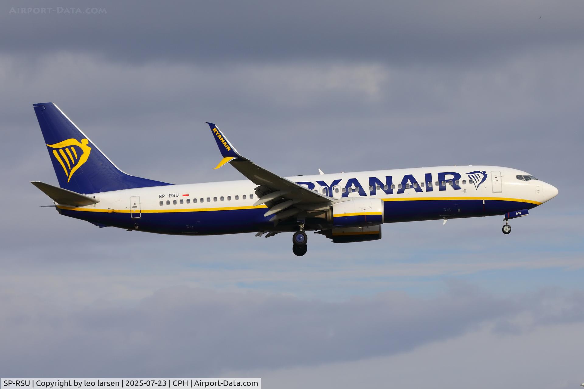 SP-RSU, 2017 Boeing 737-8AS C/N 44776, Copenhagen 23.7.2025