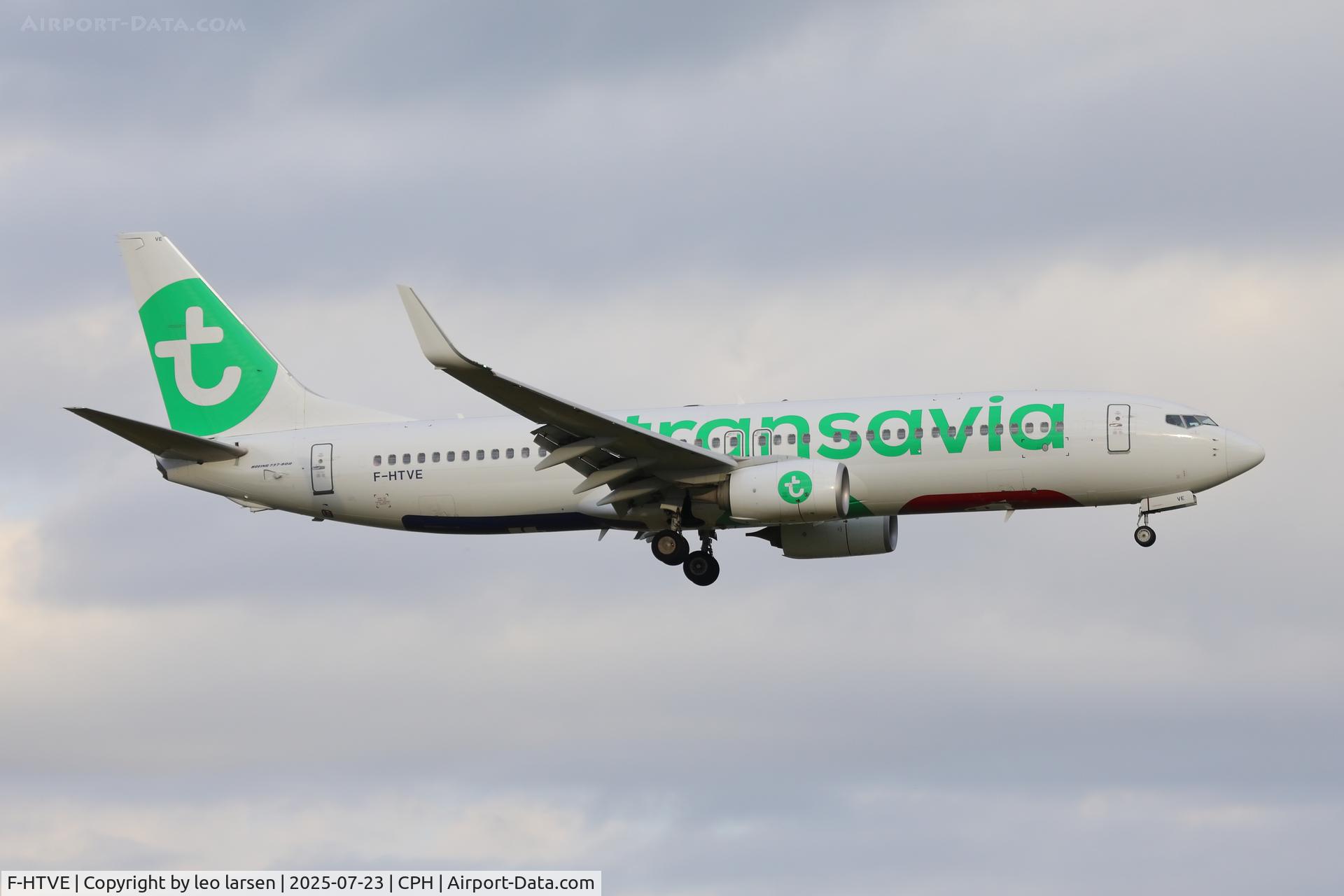 F-HTVE, 2017 Boeing 737-8KT C/N 62155, Copenhagen 23.7.2025