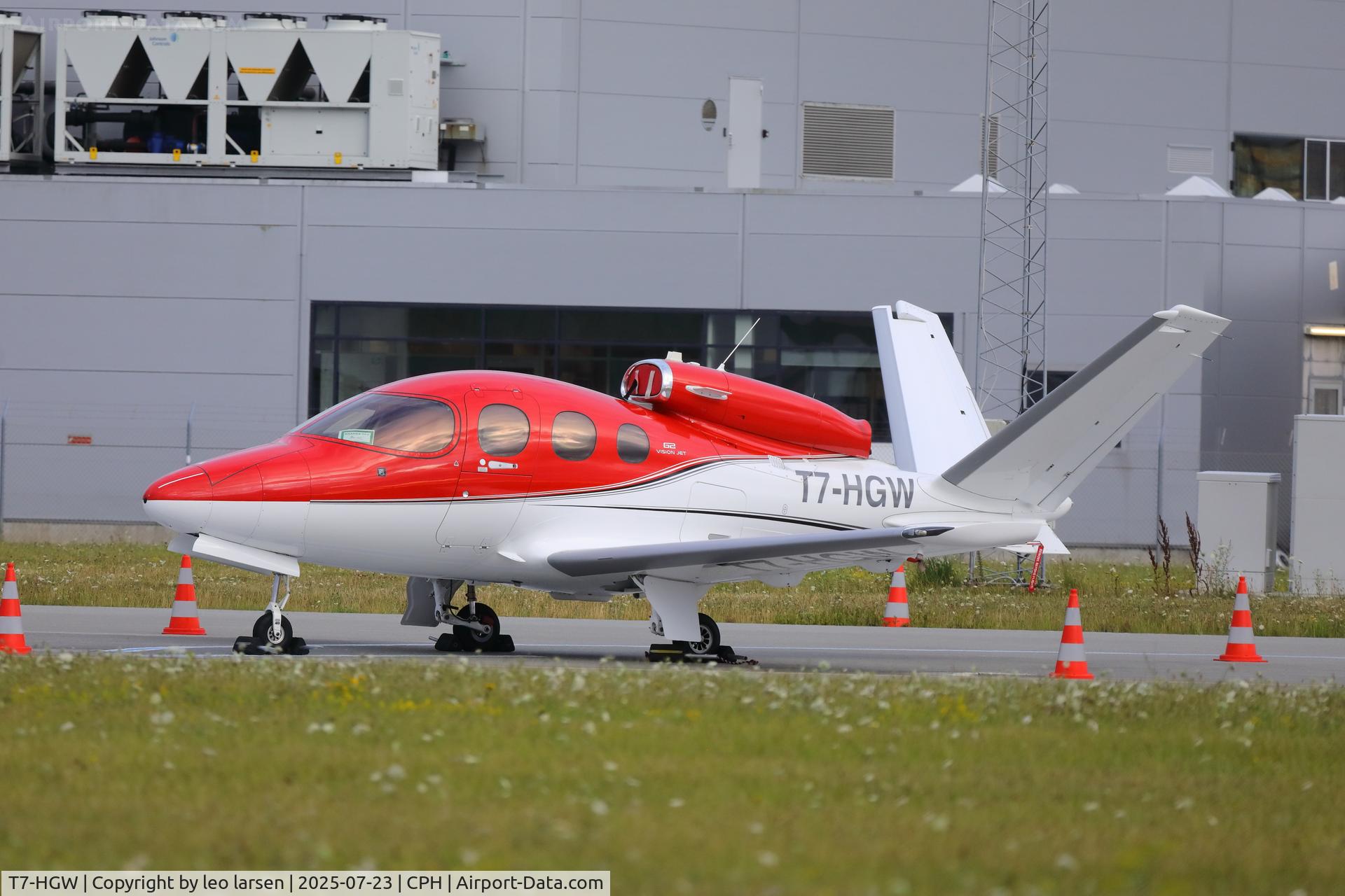 T7-HGW, 2019 Cirrus SF-50 Vision C/N 0106, Copenhagen 23.7.2025