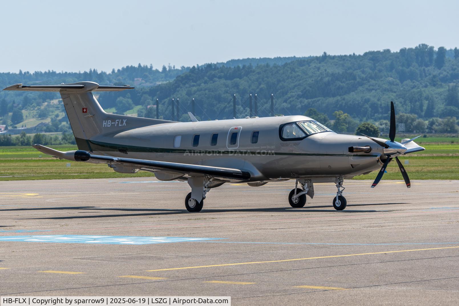 HB-FLX, 2024 Pilatus PC 12/47E C/N 2379, Parked at Grenchen
