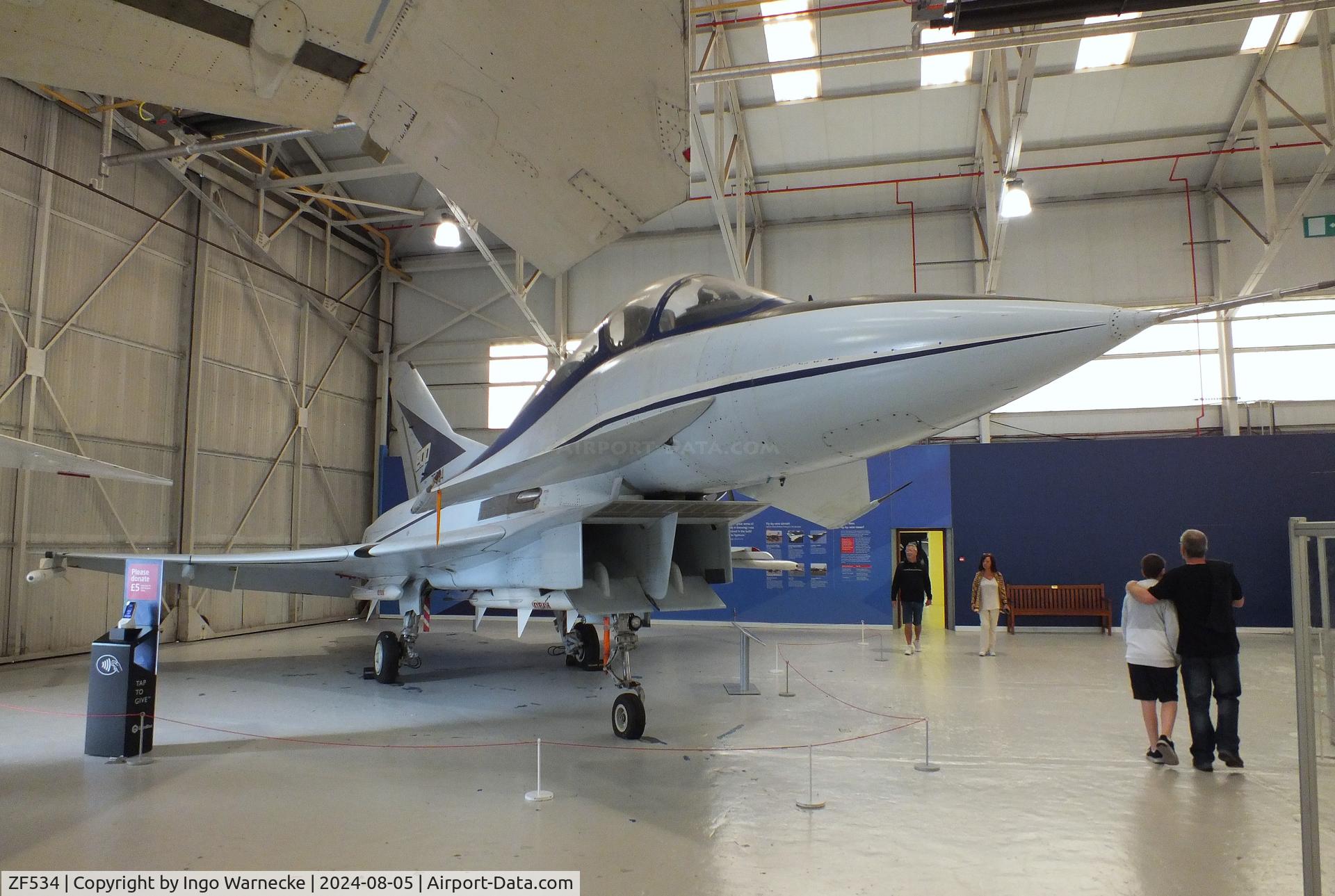 ZF534, 1986 British Aerospace EAP C/N Unknown, BAe EAP (Experimental Aircraft Programme) at the RAF Museum Cosford