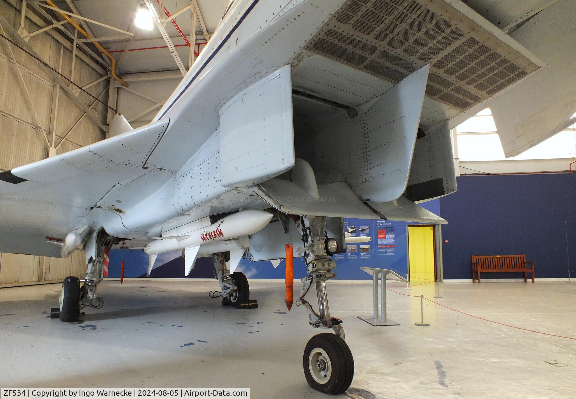 ZF534, 1986 British Aerospace EAP C/N Unknown, BAe EAP (Experimental Aircraft Programme) at the RAF Museum Cosford