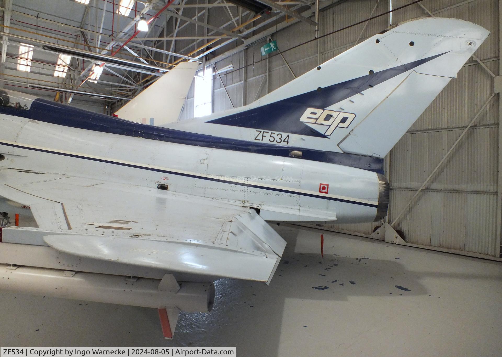 ZF534, 1986 British Aerospace EAP C/N Unknown, BAe EAP (Experimental Aircraft Programme) at the RAF Museum Cosford