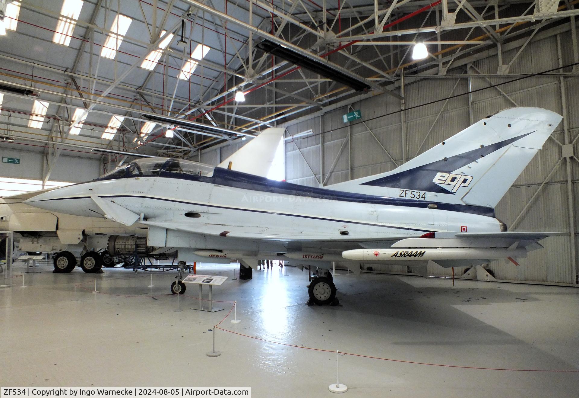 ZF534, 1986 British Aerospace EAP C/N Unknown, BAe EAP (Experimental Aircraft Programme) at the RAF Museum Cosford