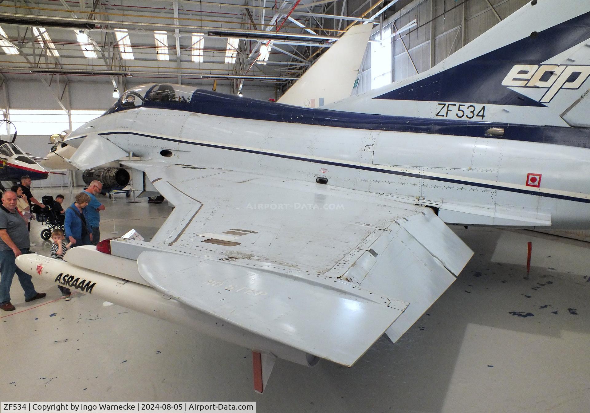 ZF534, 1986 British Aerospace EAP C/N Unknown, BAe EAP (Experimental Aircraft Programme) at the RAF Museum Cosford