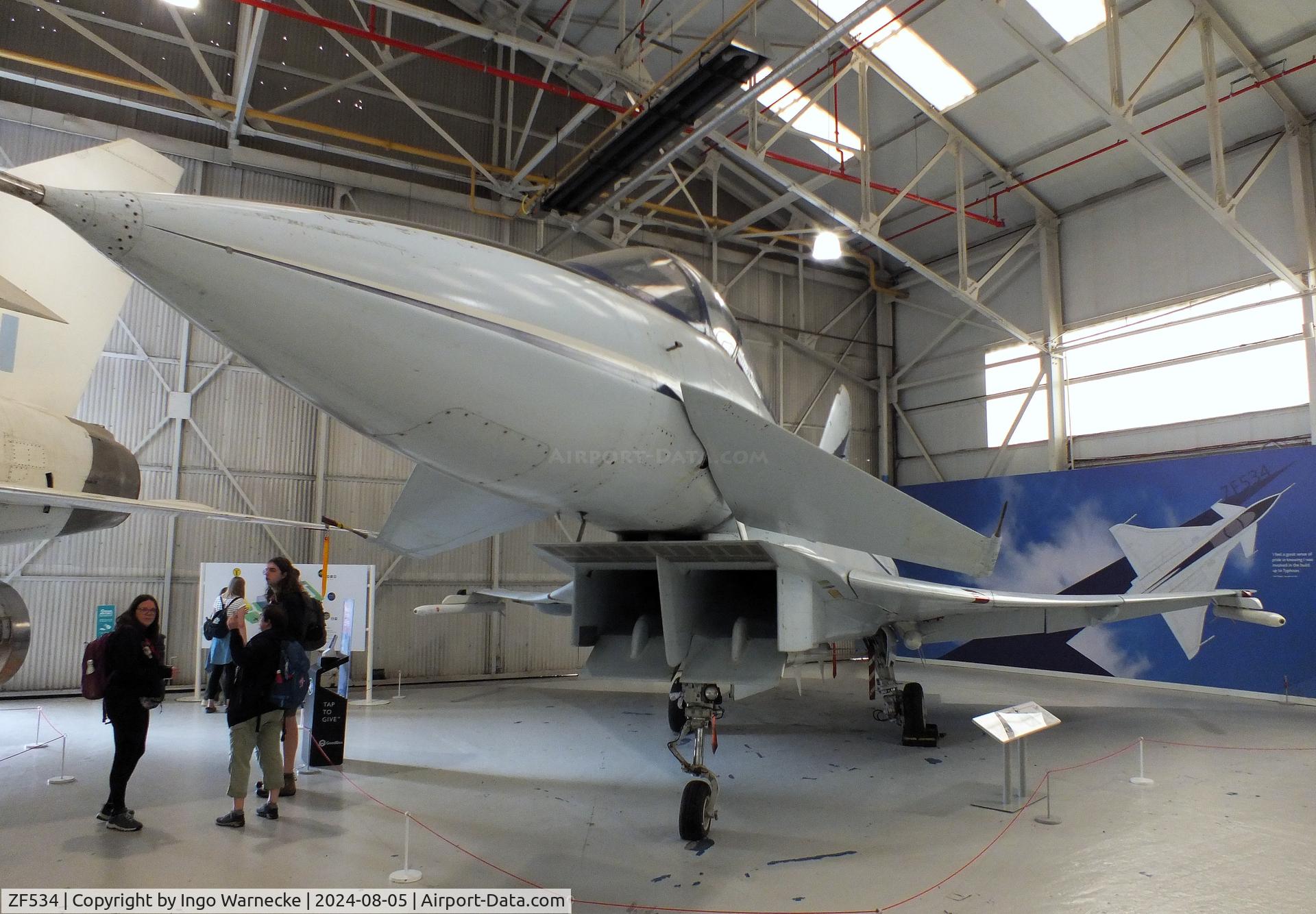 ZF534, 1986 British Aerospace EAP C/N Unknown, BAe EAP (Experimental Aircraft Programme) at the RAF Museum Cosford
